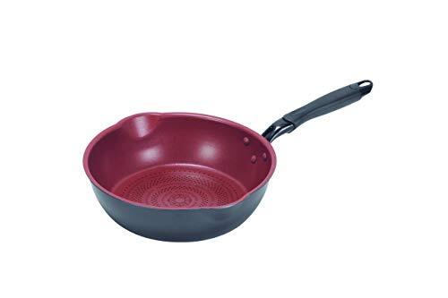 New Pearl Metal HB-5591 Frying Pan  10.2 inches (26 cm)  Extra Deep  Double