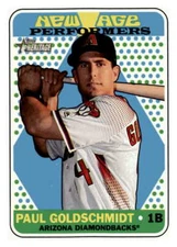 2018 Topps Heritage New Age Performers Paul Goldschmidt  NAP-11