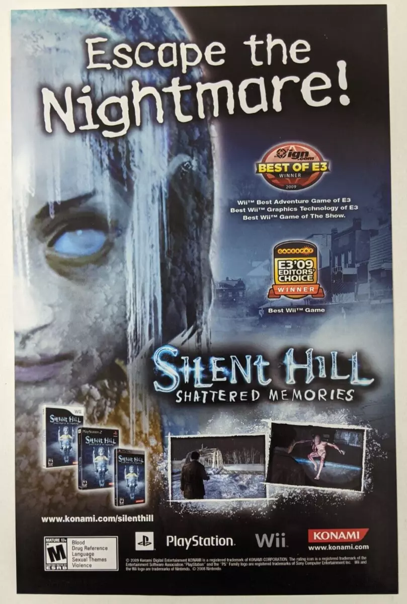 Poster Silent Hill Shattered Memories - Games - Uau Posters