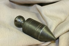 Plumb Bob Konstruktion ohne Mutter. B&uuml;geleisen. 19th Century Plomada Construc...