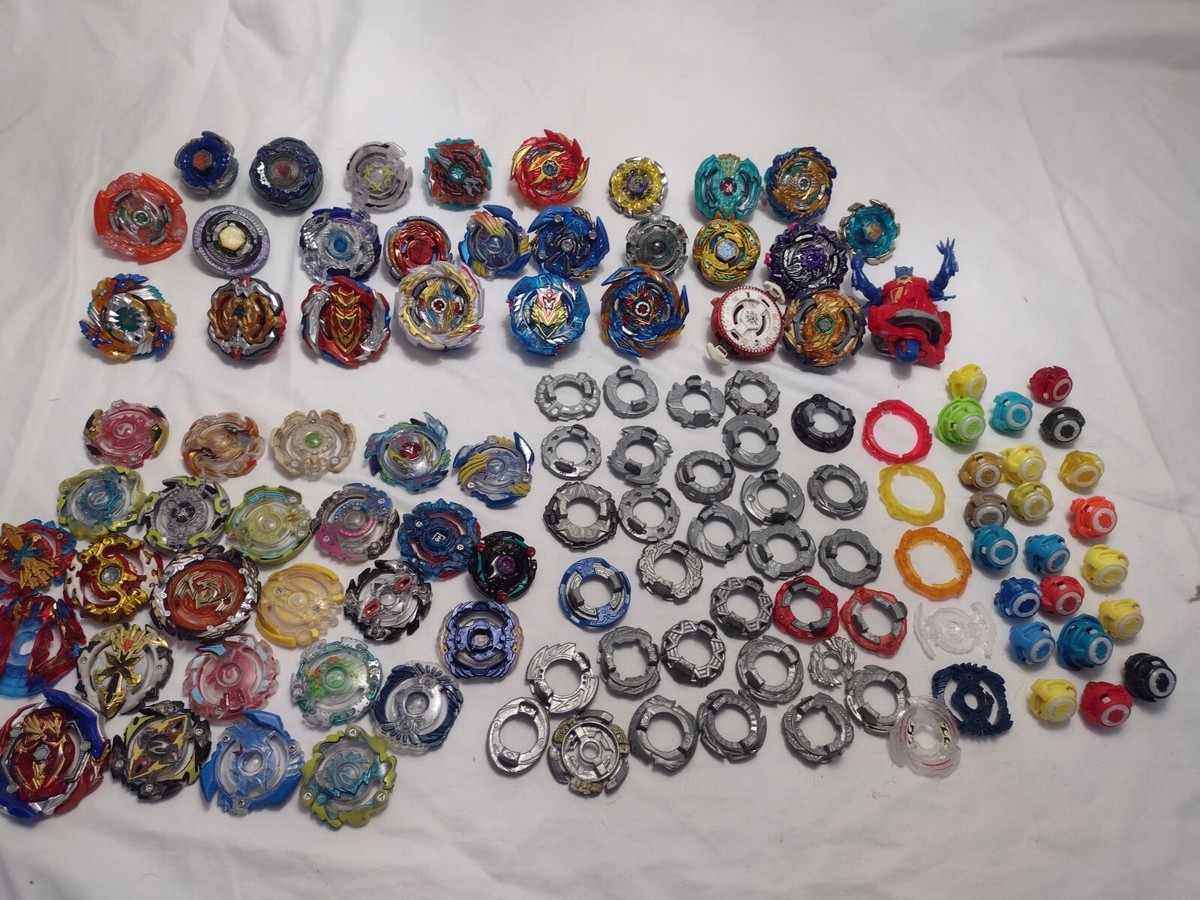 Large Beyblade Lot Burst Metal Fight Fusion Cho Z Performance Tips