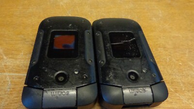 Lot of 2 Sonim XP3 XP3800 - Black 4G Rugged Phone NO BATTERY (AS IS / UNTESTED)