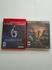 PS3 Resident Evil Bundle: Resident Evil & Operation Raccoon City Tested Working