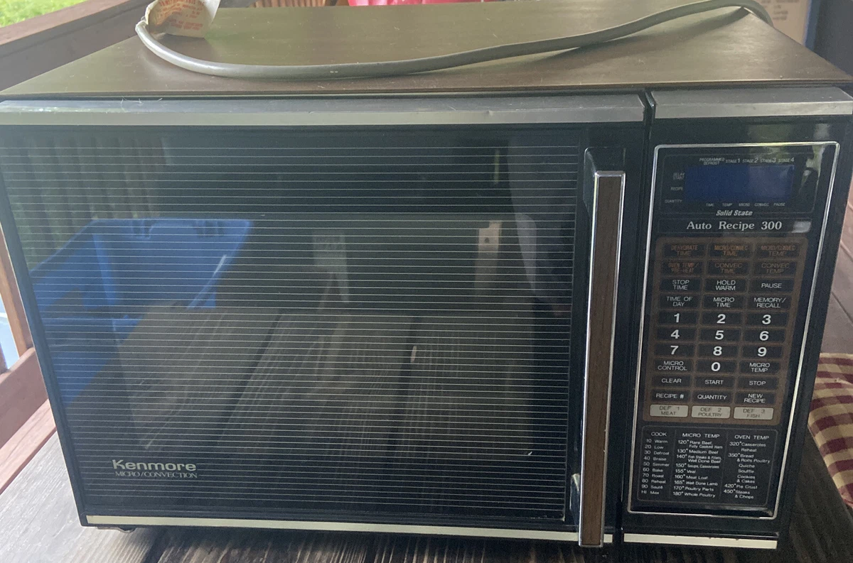 Kenmore micro sale convection oven