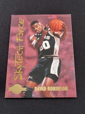 David Robinson 1994-95 SkyBox Premium SkyTech Force #SF25 San Antonio Spurs NM