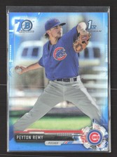 2017 Bowman Chrome Peyton Remy #BDC-113 Blue Refractor 1st Bowman /200