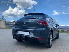  Edelstahl Sportauspuff-Anlage ab Kat Seat Ibiza 6F 1.0l TSI 2x80mm