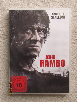 John Rambo * DVD * - mit Sylvester Stallone - FSK 18 - NEUWERTIGER ZUSTAND