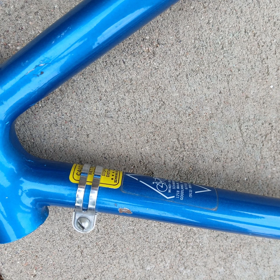 Schwinn Collegiate 3 20" Blue Frame 1980 for 26" Tires - Image 3 of 4