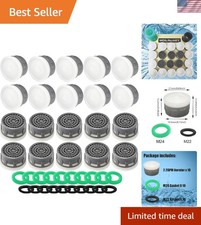 Durable ABS Faucet Aerators 2.2GPM - Ideal Replacement for Home  Hotels