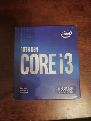 Intel Core i3-10100F Processor (4.3 GHz, 4 Cores, Socket FCLGA1200) 