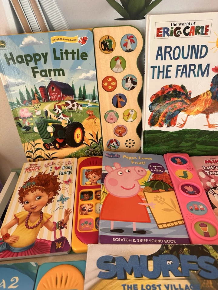 Lot Of 8 Play-a-Sound Song Childrens Board Books - Image 2 of 4
