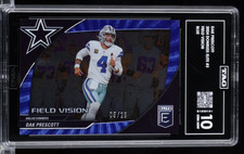 2024 Donruss Elite - #3 Dak Prescott Dallas Cowboys Field Vision BLUE /25