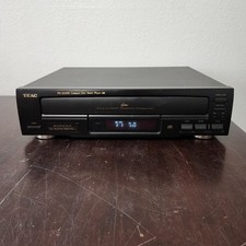 Teac PD-D1200 Compact 5 Disc Multi CD Player Shuffle Play No Remote Tested