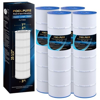 C4030 Filter Replaces Hayward CX880XRE, Pleatco PA106-PAK4, Ultral-A1, Unicel...