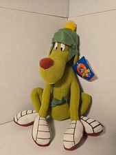 Vtg Looney Tunes Marvin Martian K-9 Dog 9" Plush Stuffed Animal Ace NW Tag 1997