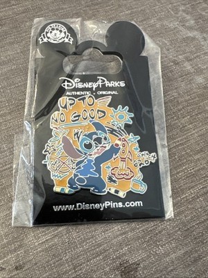 Disney Pin DLR WDW 2018 Stitch Up to No Good Pin