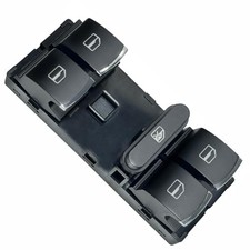 Master Power Window Switch Front Left Driver Side Compatible with Volkswagen