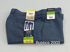 Kenneth Cole Reaction Men's Techni-Cole Slim-Fit Pants, Blue, Size 32X29