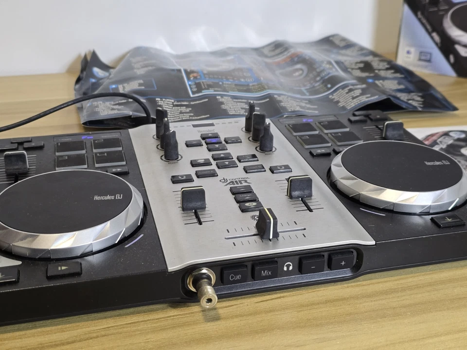 Hercules DeeJay Control Air S Series DJ Controller Double Deck Portable Decks. - Image 3 of 4