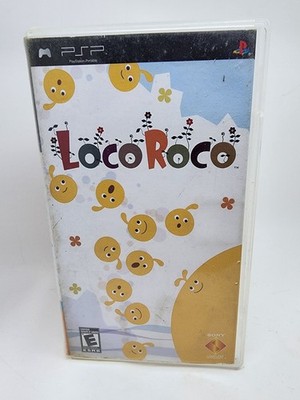LocoRoco (Sony PSP, 2006 Black Label) Not Tested CIB Complete in Box with Manual