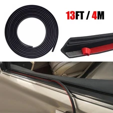 4M For Ford V-Shape Car Door Window Edge Trim Weatherstrip Rubber Seal Strip