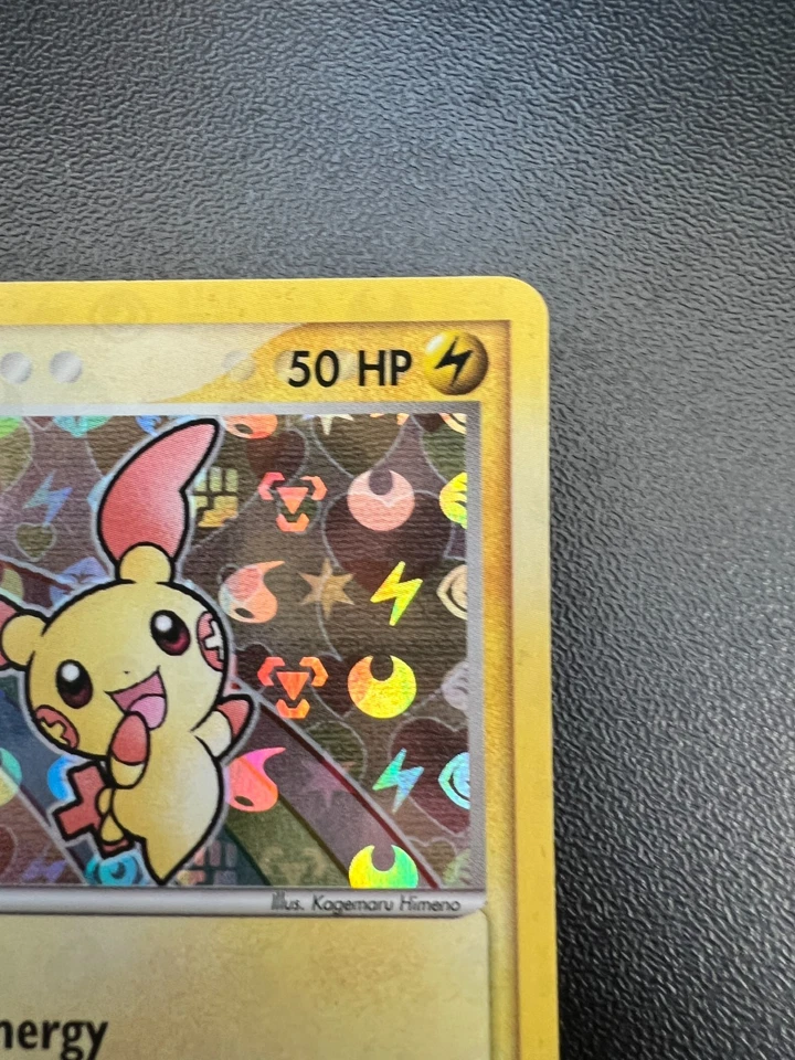 Pokemon Plusle 69/101 Hidden Legends Reverse Holo *PATTERN BLEED* Lightly Played - Image 3 of 4