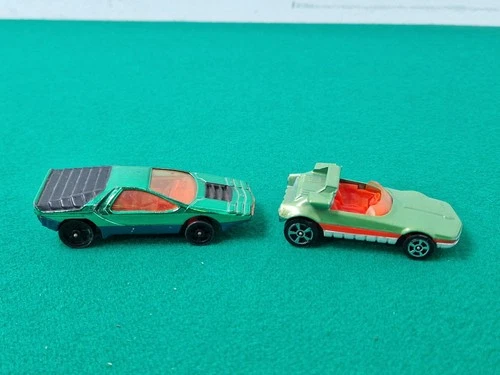 Vintage CORGI Rockets Bertone Runabout Barchetta & Carabo Die-Cast Cars 916 930