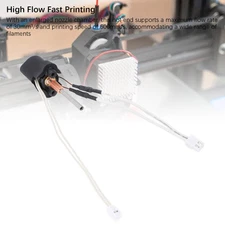 Hotend Kit 60W Ceramic Heater 0.6mm Nozzle 3D Printer Hotend For Ender 3♡