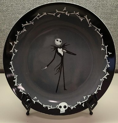 Disney The Nightmare Before Christmas Jack Skellington Two Dinner Plates