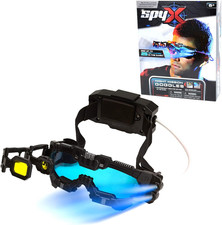 SpyX / Night Mission Goggles - Spy Kids Goggles Toy  LED Light Beams  Flip Out