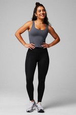 Fabletics Women's Oasis Pureluxe Legging With Pockets, Black, X-Large