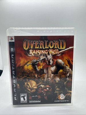 Overlord: Raising Hell (Sony PlayStation 3, 2008) Complete W/ Manual TESTED