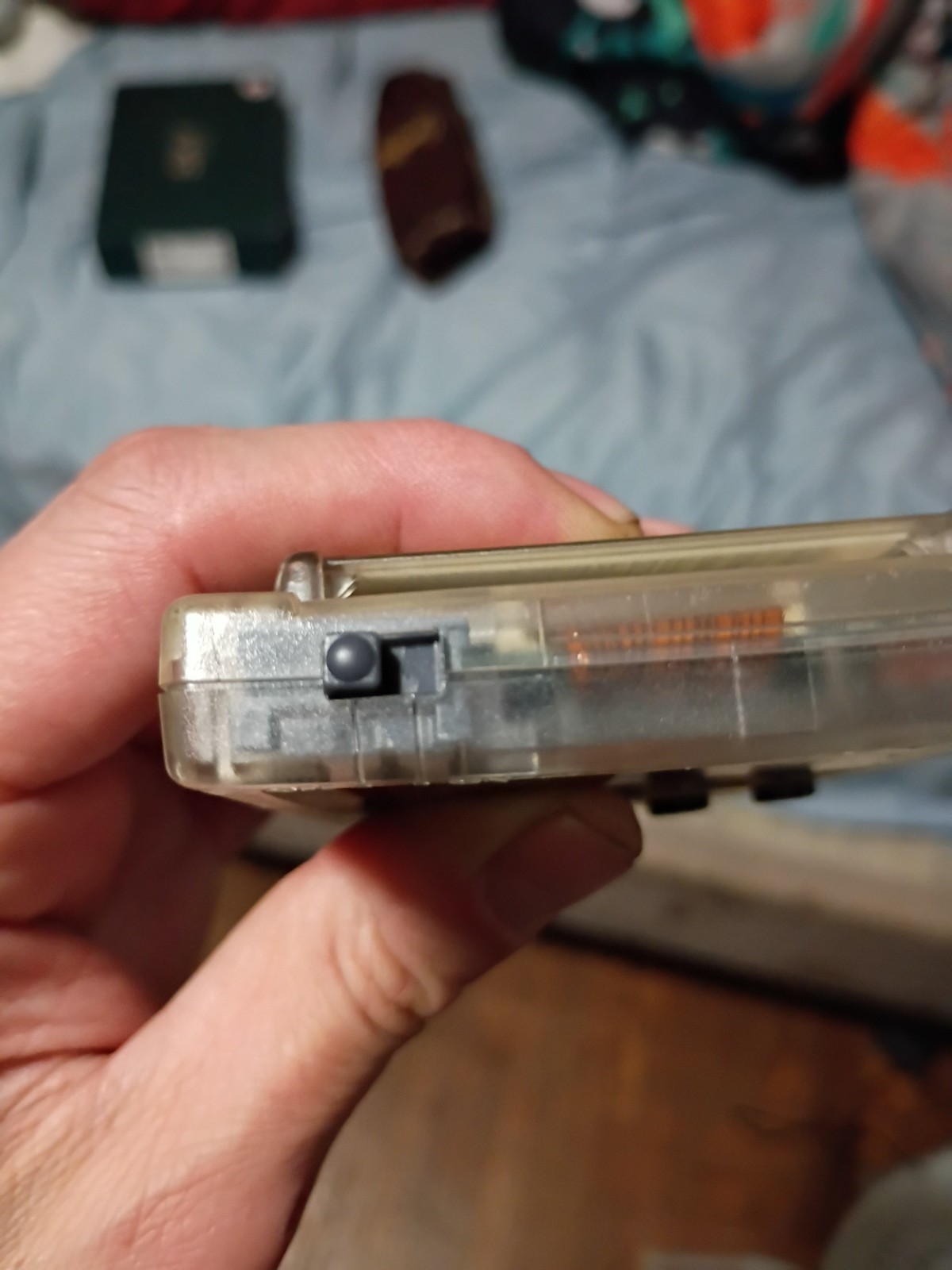 Game Boy Color Clear MGB 001 Console System Tested Working