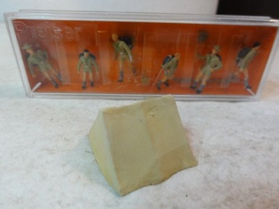 HO PREISER 10260 BOY SCOUTS + MORSE PRODUCTIONS TENT MNIB