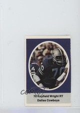 1972 Sunoco NFL Action Player Stamps Rayfield Wright HOF 0ls