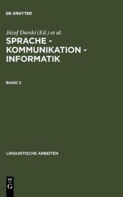 Sprache - Kommunikation - Informatik  Band 2