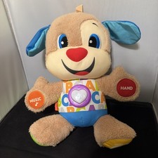 Fisher-Price Laugh Learn Smart Stages Puppy Plush Learning Toy Tested  Working