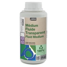 Médium fluide - Transparent - Peinture acrylique - Pouring - Pébéo - 475ml
