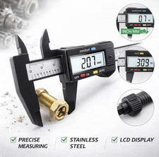 6" 150mm Digital Caliper Micrometer LCD Gauge Vernier Electronic Measuring Tool