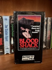 Blood Shack Horror VHS OOP RARE