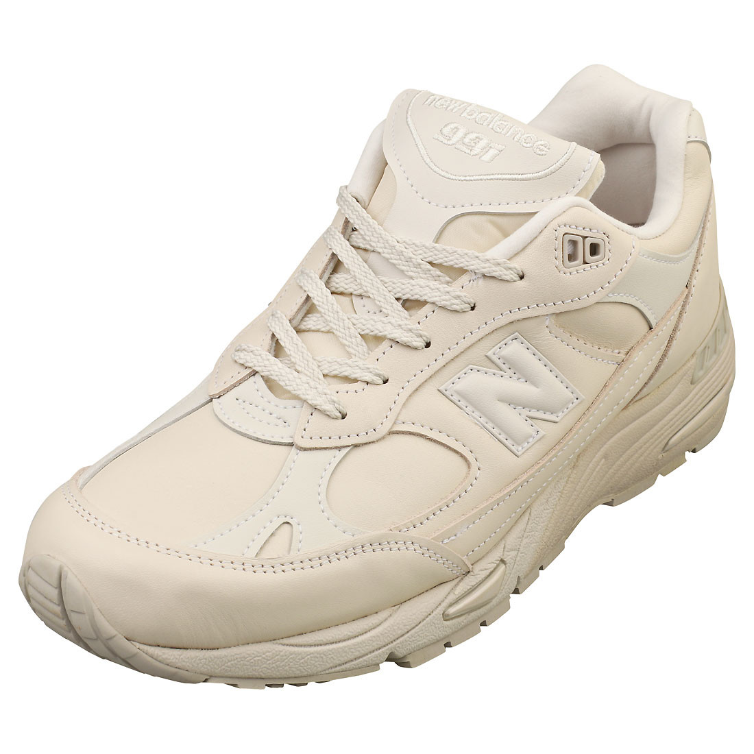 New Balance 991 Made In England Mens Casual Sneakers in Off White 