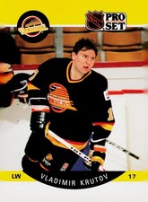 1990-91 Pro Set #296 Vladimir Krutov