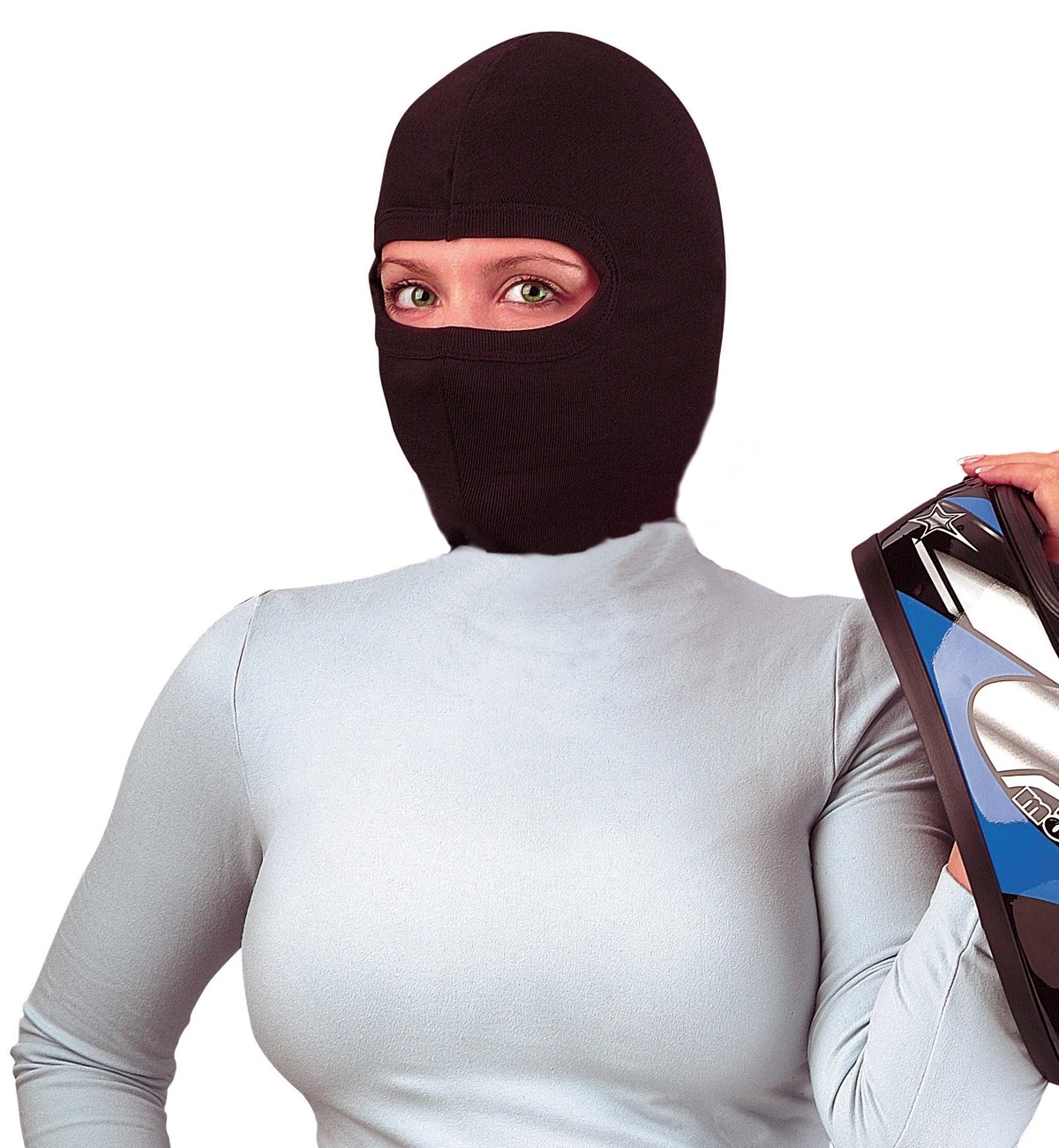 Balaclava Full Face Mask Black PREMIUM - Poly/Cotton Blend - Pack of 5