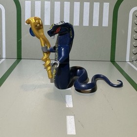 [LEGO NINJAGO] Skales Snake General Minifigure 9444 9446 Blue Snake w/ Staff