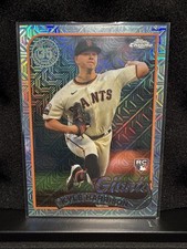 2024 Topps Chrome Baseball #T89C-80 Kyle Harrison RC Mojo Refractor