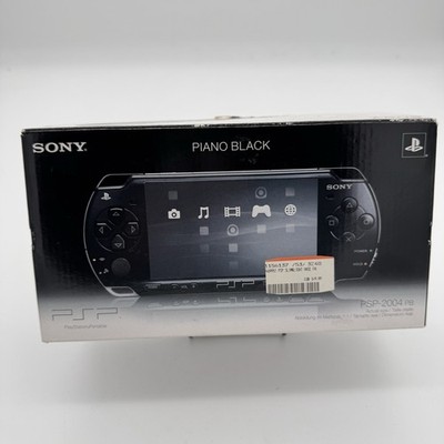 Sony PlayStation Portable Slim & Lite Konsolen - Piano Black (PSP-2004) OVP/TOP