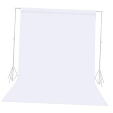 Photography Backdrop - 5 x 7 FT Backdrops for Photoshoot 5x7FT White