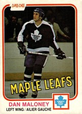 1981-82 O-Pee-Chee #320 Dan Maloney