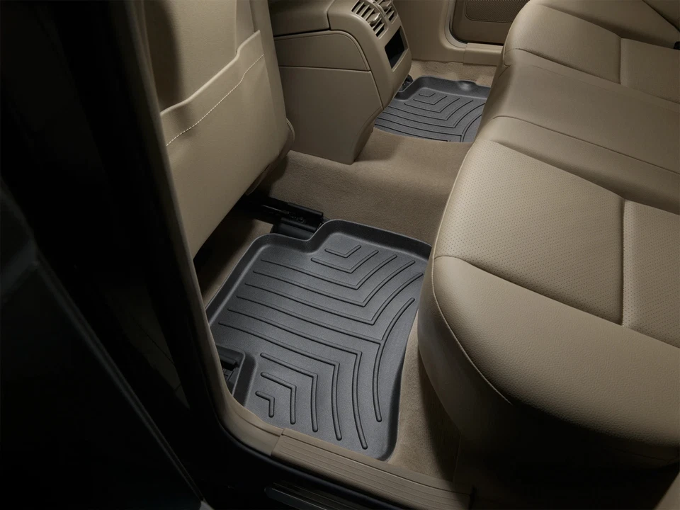 WeatherTech Floorliner для 2013-2015 Mercedes GLK-класса - 2-й ряд, черный - Изображение 2 из 4